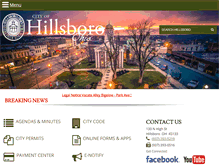 Tablet Screenshot of hillsboroohio.net
